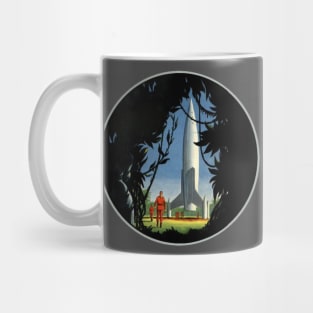 Jungle Planet Fall - Retro Mug